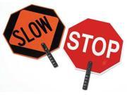 CORTINA 03 852 Paddle Sign Stop Slow 18 In. H