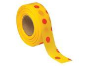 Yellow Red Flagging Tape Presco Products Co PDYR 373