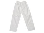 PANT KG 3XL Disposable Pants 3XL White Elastic Waist