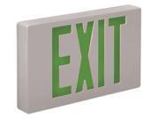 Big Beam BIG BEAM Plastic LED Exit Sign XKL2GWWU