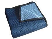 2NKT4 Quilted Moving Pad L72xW80In Blue PK6