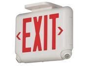 Hubbell Lighting Dual Lite Exit Sign Emergency Lights EVCURWD4