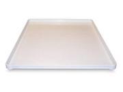Stackable Storage Tray White Molded Fiberglass 332403