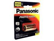 PANASONIC 4588183 36E896 Battery Lithium CR123A 3V