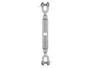 CHICAGO HARDWARE 03076 2 Turnbuckle Jaw Jaw Galv 1 2 x 9 In
