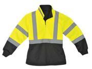 UTILITY PRO WEAR UHV667 XL Ladies Pullover Hi Vis XL Lime Blk