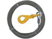 B A PRODUCTS CO. 4 38PS100LH Winch Cable Steel 3 8 In. x 100 ft.