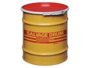 HM1002Q Salvage Drum Open Head 10 gal. Yellow