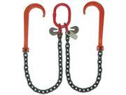 B A PRODUCTS CO. G8 118 6 Chain Sling V Chain WLL 12000 lb. 6 ft.