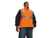 ERGODYNE 8385 Hooded Jacket Insulated Orange 4XL