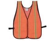 Condor High Visibility Vest Unrated XL to 3XL Orange 4CWE5