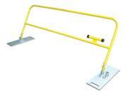 10K029 Collapsible Guardrail Steel Yellow 10Ft