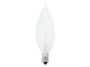 GE Lighting 25W CA10 Incandescent Light Bulb 25CAC F CF4