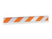 Orange White Barricade Beam 8T3B0612W