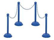 MR. CHAIN 71306 4 Heavy Duty Stanchion and Chain Kit
