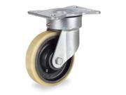 Kingpinless Plate Caster Swivel Poly 6 in 1600 lb A TSH150PT15T24