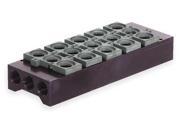 NUMATICS 206 1763 Manifold Block 5 Stations 3 8 NPT