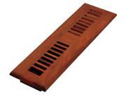 2x12 Louvered Solid Cherry Natural Register Decor Grates WLC212 N