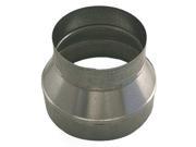Ductmate 8 x 6 Round Reducer Duct Fitting 24 ga. GRR8P6PGA24