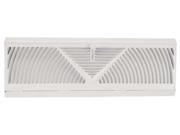 4JRT4 Diffuser Baseboard White 18 In.