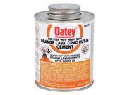 OATEY 31130 Cement CPVC Orange 16 oz. Low VOC