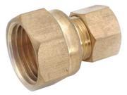 3 8 Compression x FNPT Low Lead Brass Connector 700066 0604
