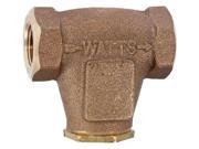 WATTS 1 4 LF27 Strainer 1 4 in. FNPT 250 psi SS