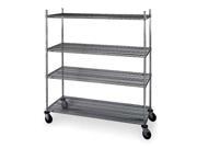 METRO N366BC Wire Cart 18 In. W 60 In. L Chrome