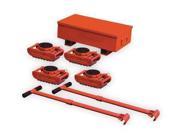 DAYTON 2MPR2 Equipment Roller Kit 88 000 lb. Swivel