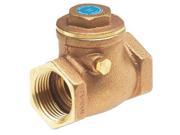 MILWAUKEE VALVE UP509 3 8 Check Valve 3 8 In Threaded Bronze