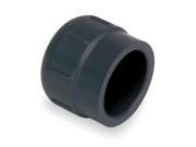 Gf Piping Systems 1 NPT PVC Cap Sched 80 848 010