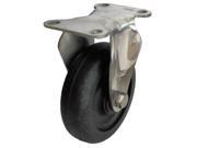ALBION 04HE03041RGN Rigid Plate Caster 200 lb 3 In Dia