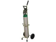 SAFTCART MDE 6X Cylinder Trolley 38 In. H 100 lb.