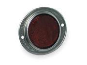 Grote 40232 Reflector Armored Red Dia 4 11 16 In
