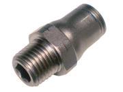 Legris 8mm Tube x BSPT Nickel Brass Male Connector 3675 08 17
