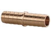 6AFH5 Hose Mender 3 8 In Barb Brass