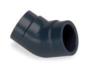 Gf Piping Systems 4 FNPT PVC 45 Degree Elbow Sched 80 819 040