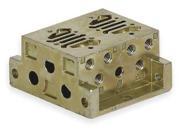 NUMATICS 229 525 Manifold Block 3 Stations 10 32 UNF B