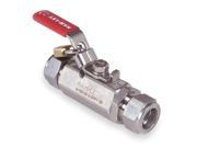Ham Let Stainless Steel Ball Valve Inline 1 2 H 700 SS L 1 2 T LD