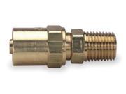 6X425 Hose End For ID 1 2 In 1 2 In NPT Brass