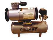 GAST 1LAA 246T M100GX Electric Air Compressor Tank Mounted