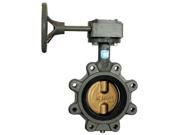 MILWAUKEE VALVE ML 333E 8 Butterfly Valve Lug Style Pipe Size 8 In