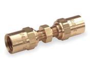 6X426 Hose Mender For Hose ID 1 4 In Brass