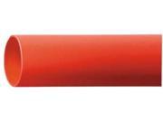 3M FP 301 1 2 PK12 Shrink Tubing 0.500 In ID Red 4 ft PK 12