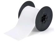 Brady 4 x 100 ft. Adhesive Label Tape Roll White B30C 4000 581 WT