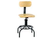 Bevco Square Stool with Backrest Height 20 to 28 1411