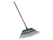 MIDWEST RAKE 43106GRA Leaf Rake Steel 48 in. Handle Straight