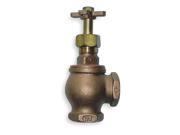 4NDR6 Angle Control Valve 1 In FNPT Brass
