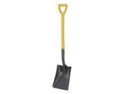 WESTWARD 12V171 Square Point Shovel 27 In. Handle 14 ga.