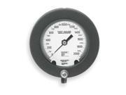 ASHCROFT 45 1082PS 02L 2000 Pressure Gauge 0 to 2000 psi 4 1 2In